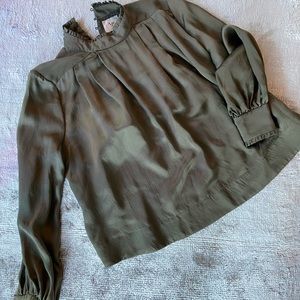 Aje asymmetrical silk house- never worn!